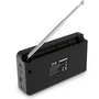 SPC Radio Portátil Jetty Lite DAB+ Negra 4591N | Radio Digital FM Bluetooth Pantalla TFT 2.4" Batería 7h | Ideal para Viajes y Uso Diario